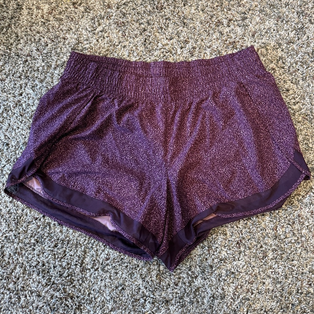 Purple Athleta Shorts